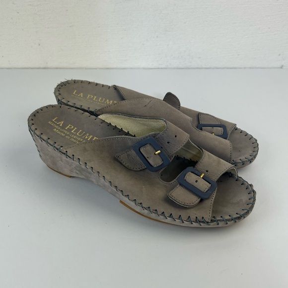 La Plume Women's Jen Rhinestone Sandals - White Italian Leather Slide Sandals With Adjustable Straps